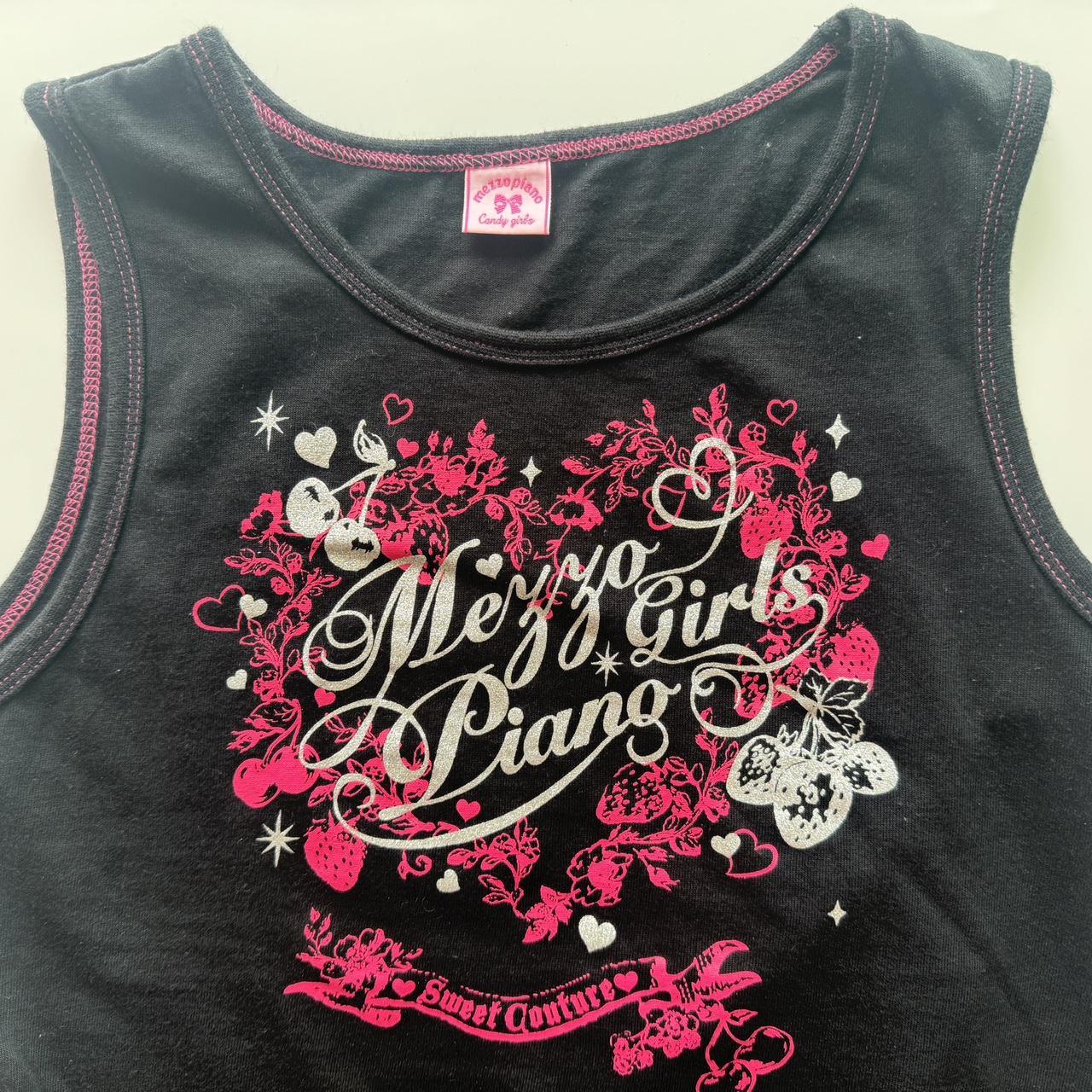 Iconic y2k T shirt mezzo piano baby tees fashion | Depop