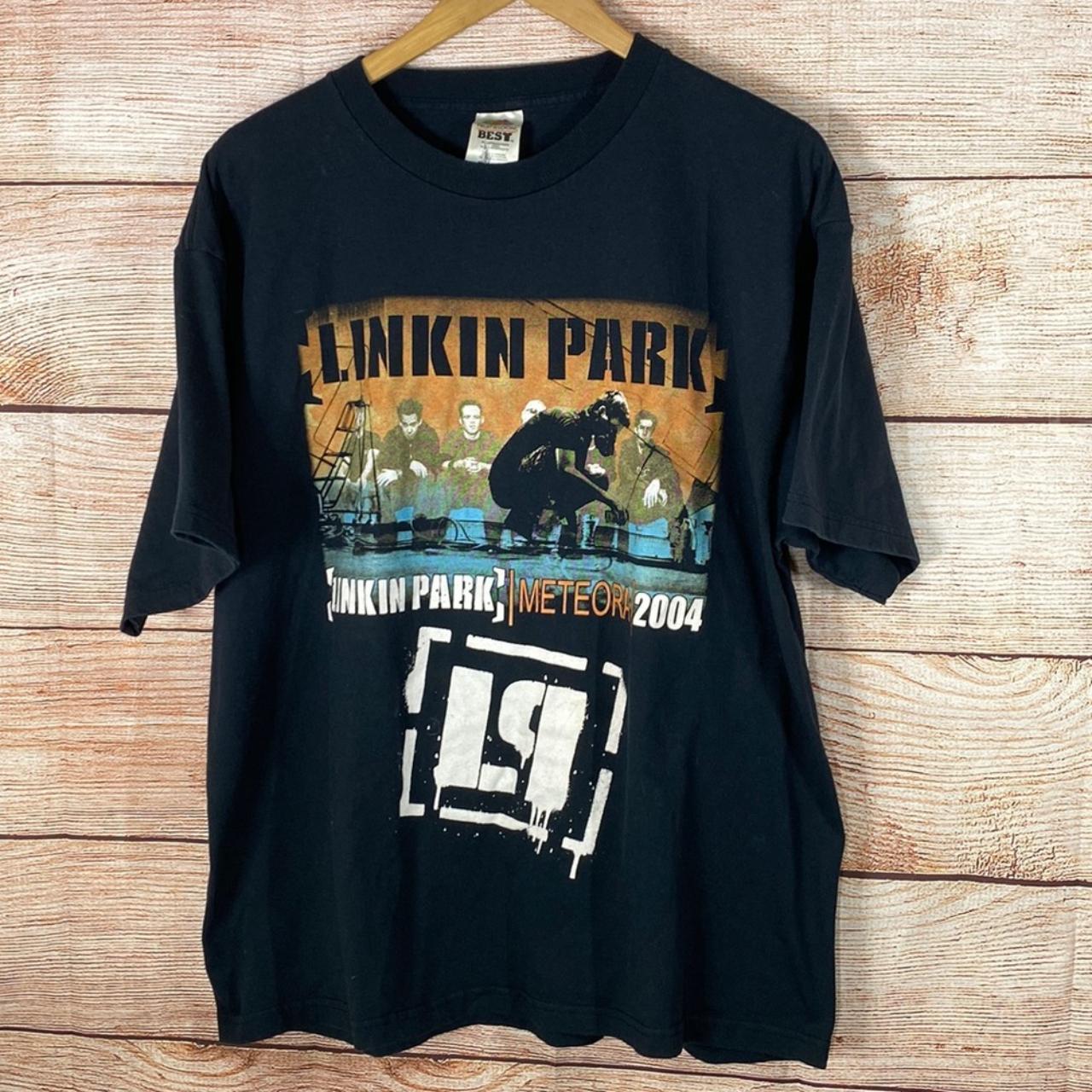 Linkin PARK 2004 Concert Tour T-shirt Meteora Black... - Depop