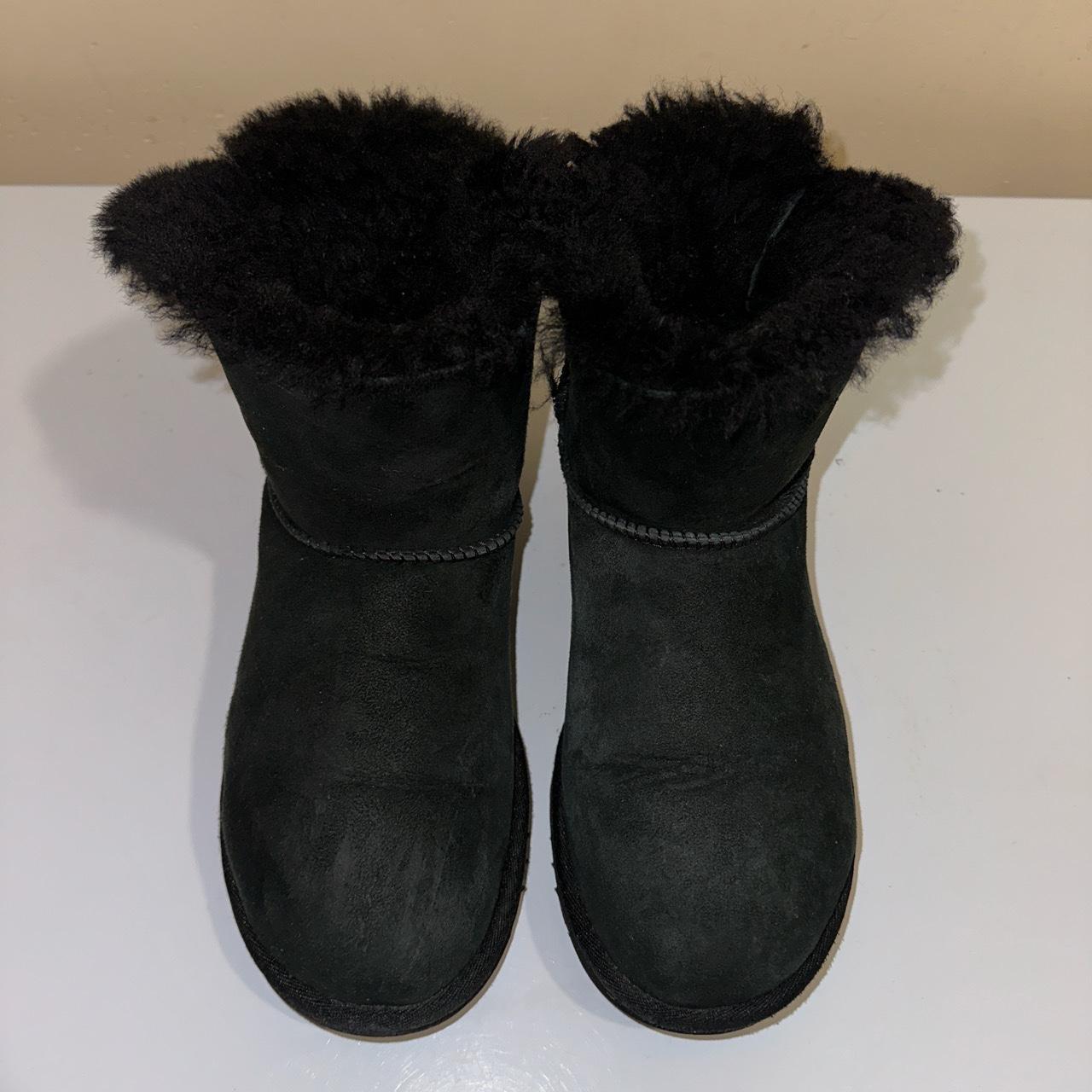 Mini Bailey Bow II Ugg Boot Exterior fluff, perfect... - Depop