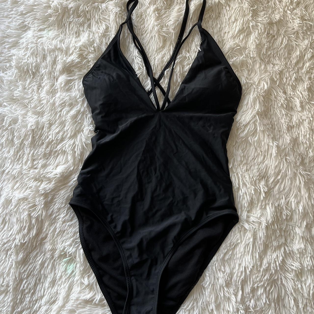 Target one piece swimsuit with fuller coverage. Deep... - Depop