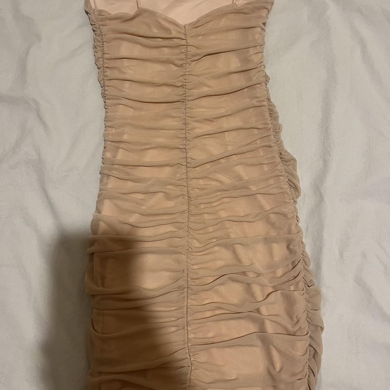 Oh Polly ruched back dress size 6 - Depop