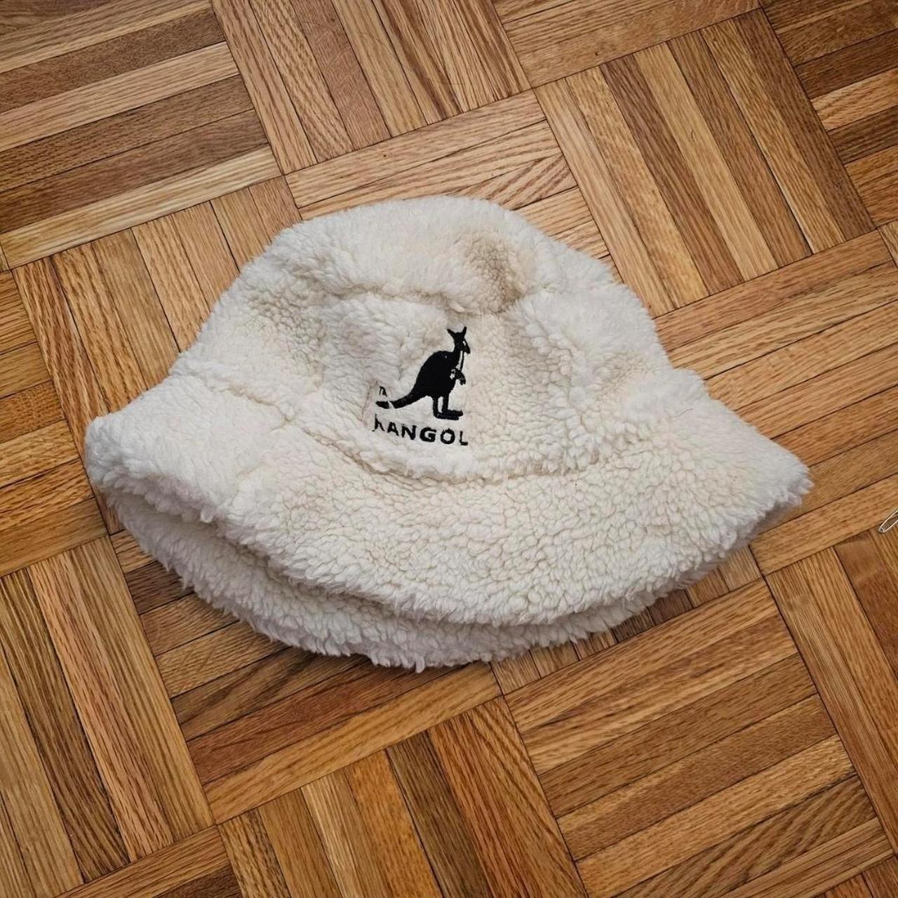 H&M x kangol sherpa bucket hat Worn a few Depop