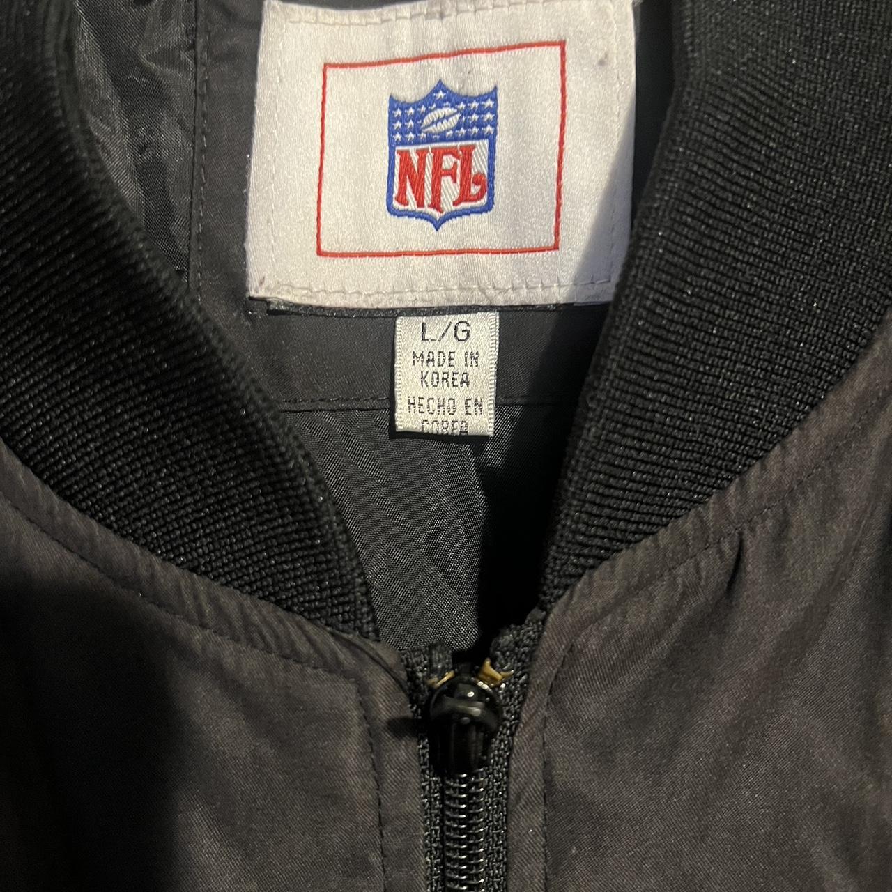 Los Angeles raiders light weight jacket. NFL - Depop