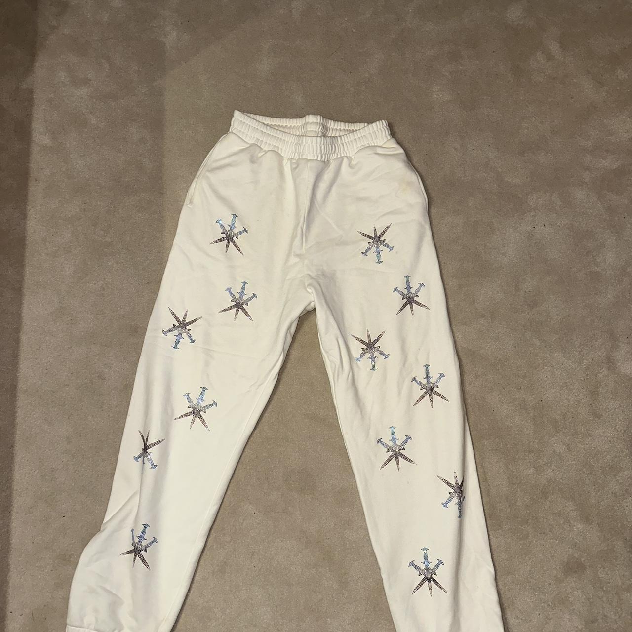 UNKNOWN LONDON / Dagger Rhinestone 多けれ Joggers