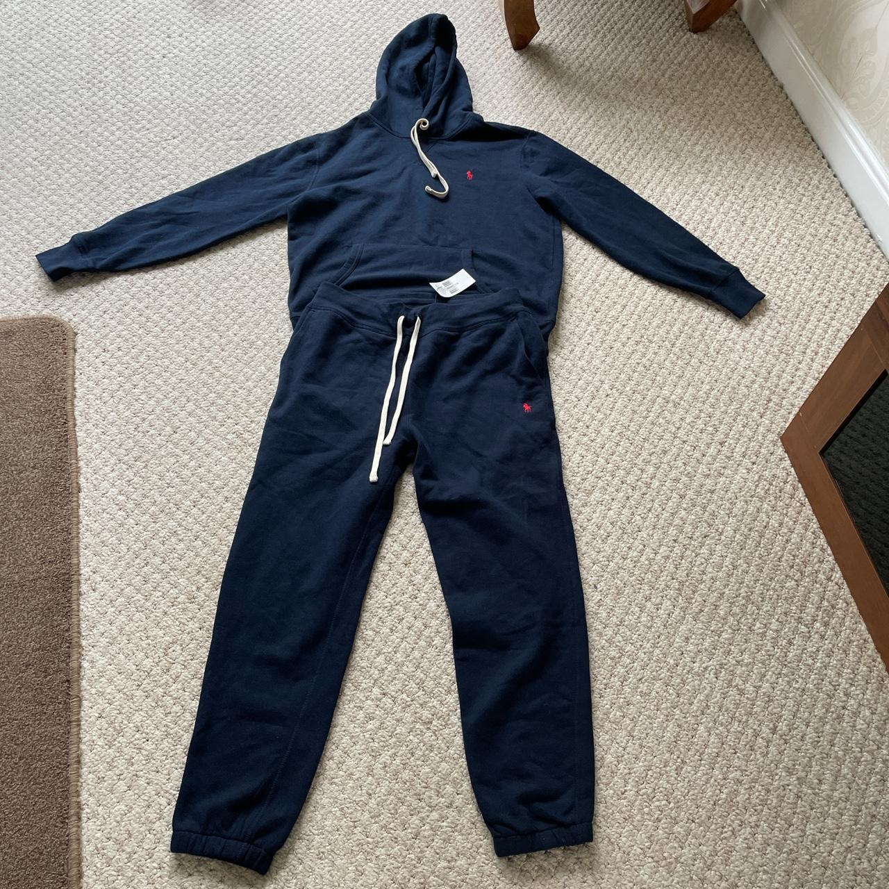 RALPH LAUREN POLO NAVY MEDIUM TRACKSUIT Depop