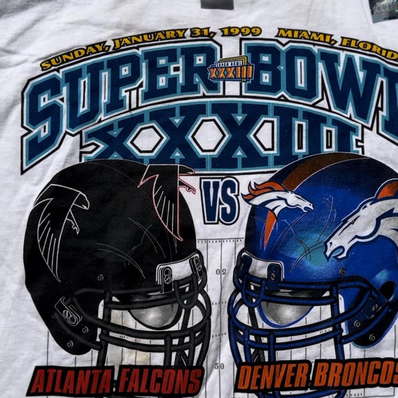 Super Bowl XXXIII T-Shirt Size: Large - Depop