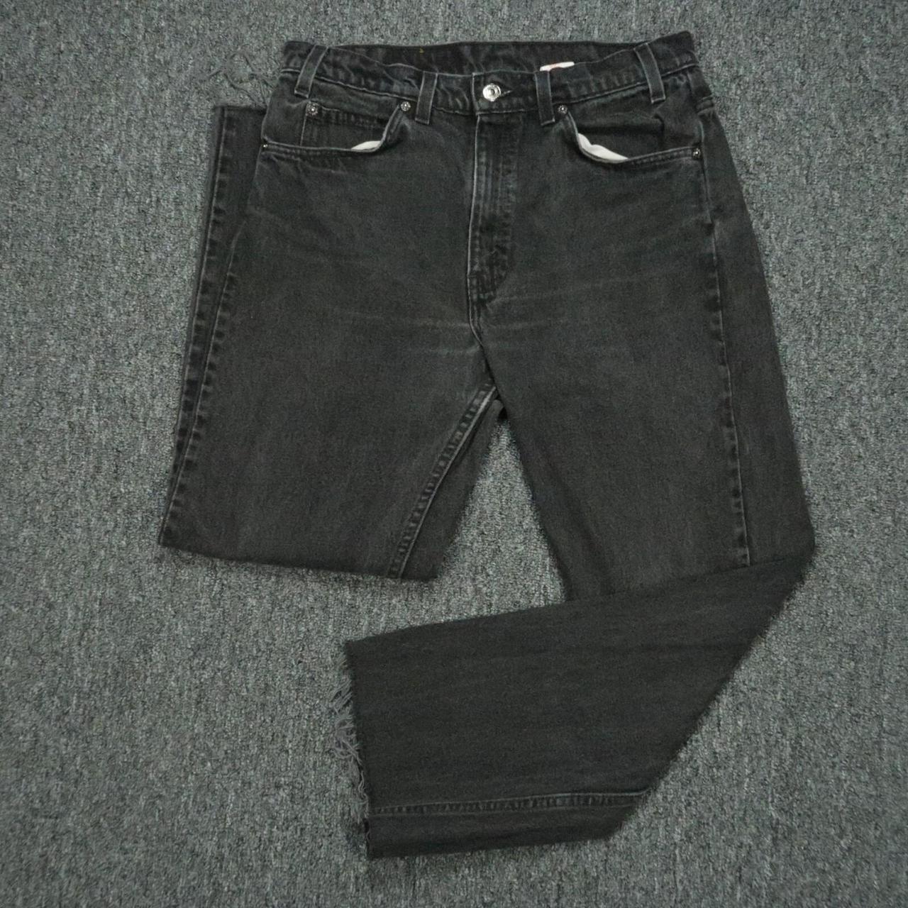 Levi's Men's Jeans - Black - 30" – VINTAGE Levis … - image 1