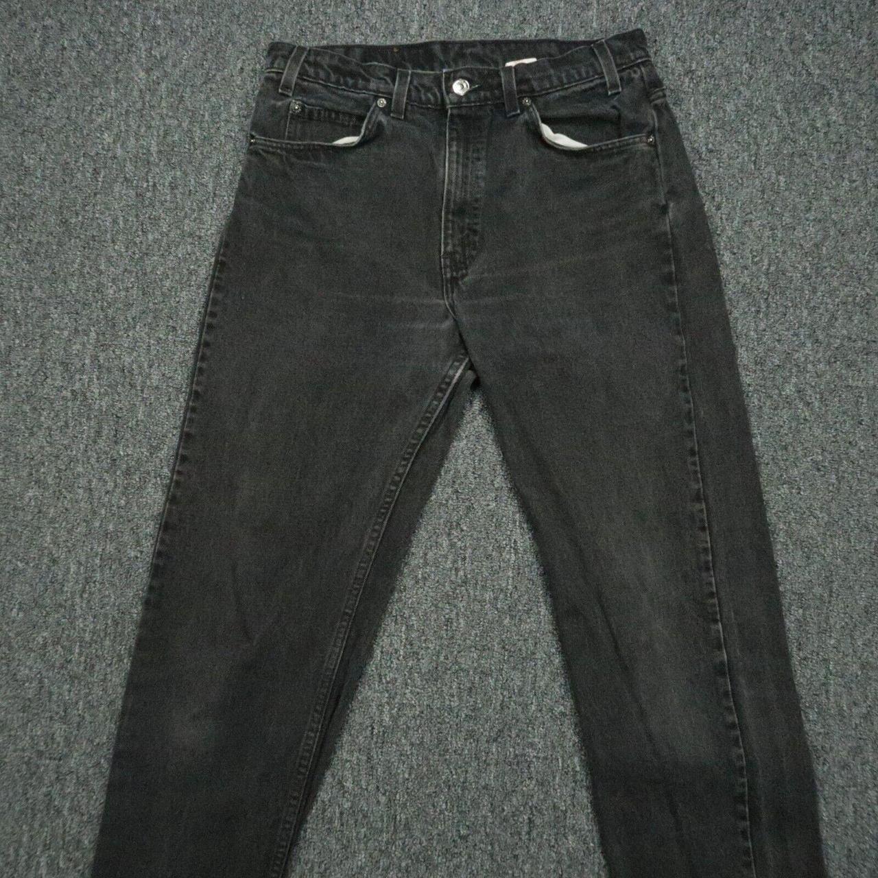 Levi's Men's Jeans - Black - 30" – VINTAGE Levis … - image 2