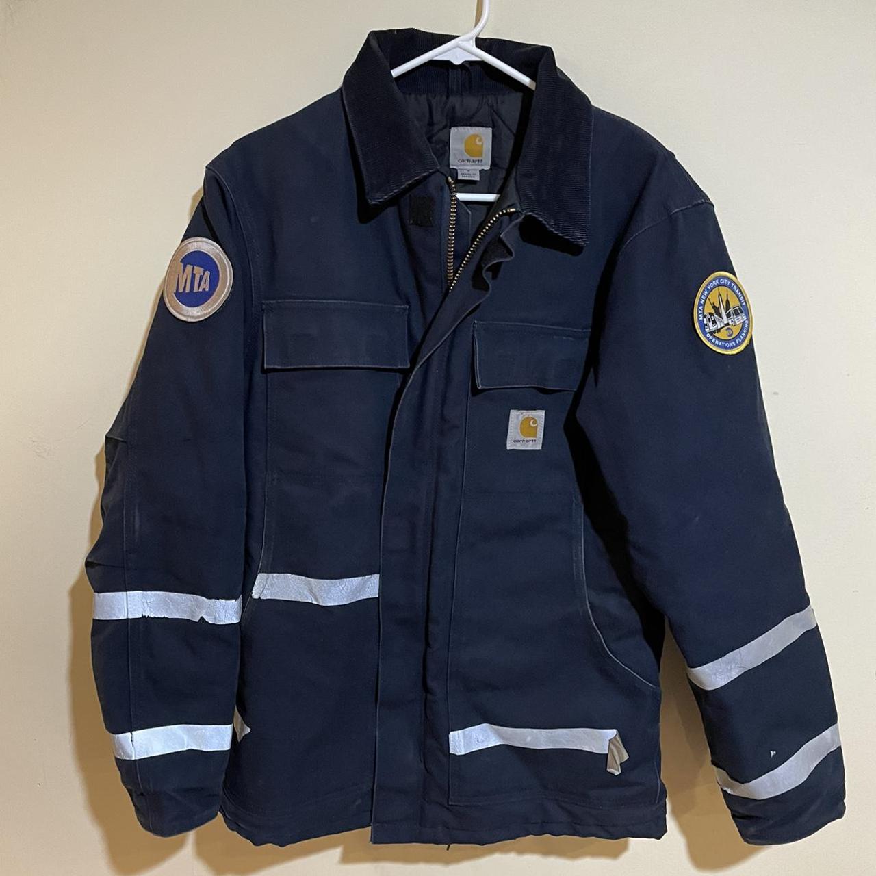 carhartt × mta uniform jacket-