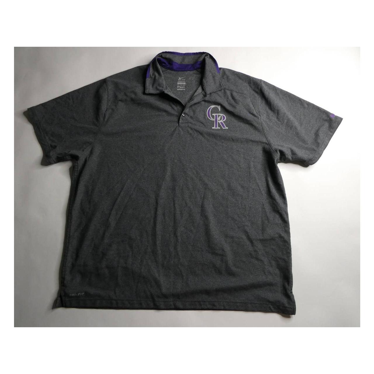 MLB Colorado Rockies Team-Issued Nike Dri-Fit Men's - Depop