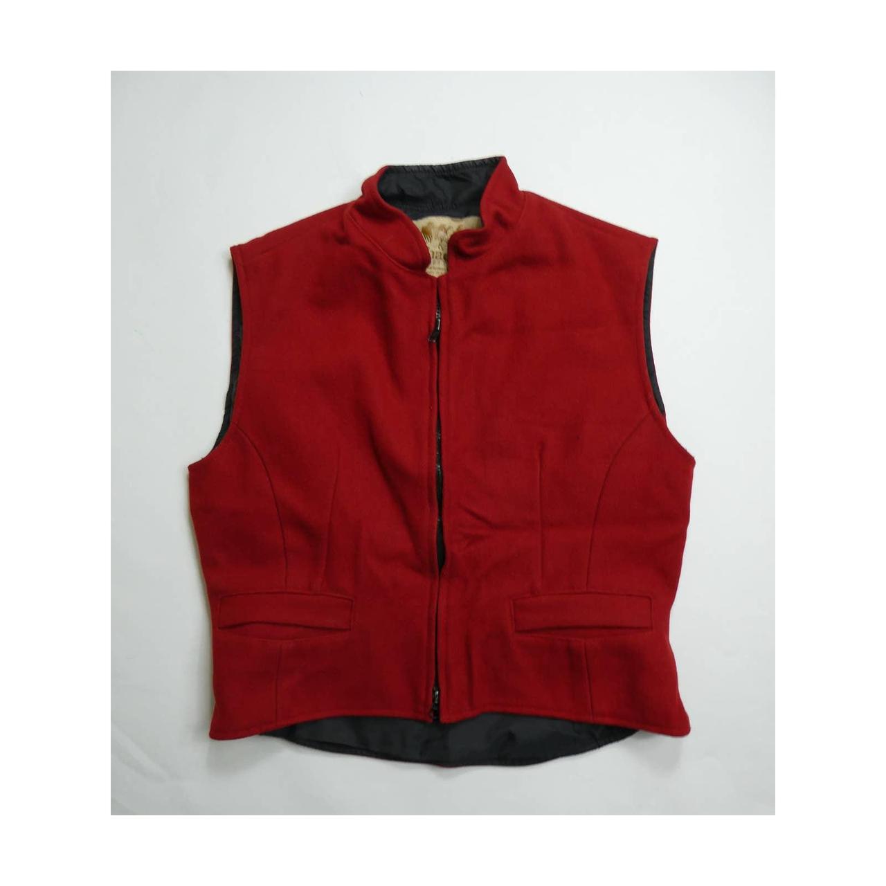 Schaefer Outfitter Vest, Full Zip Wool Blend - Depop