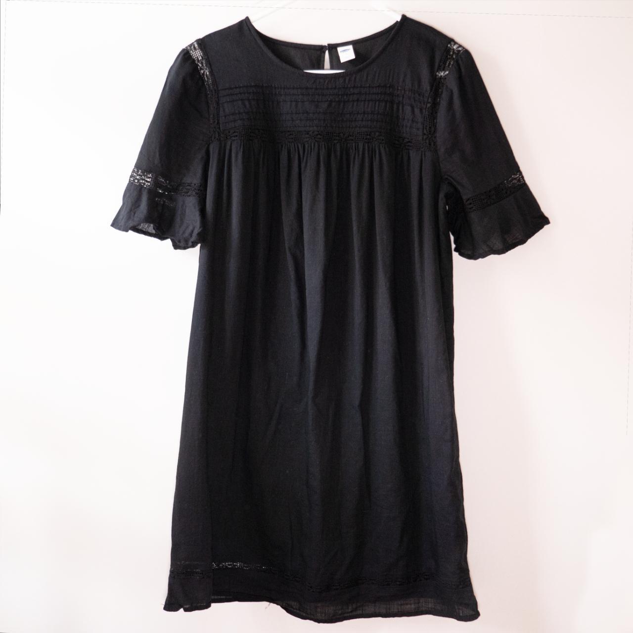 Old Navy Women's Black Dress | Depop