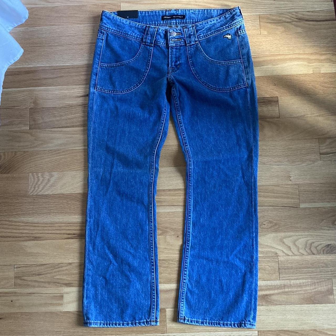 NWT Bella Freud x j brand low rise jeans