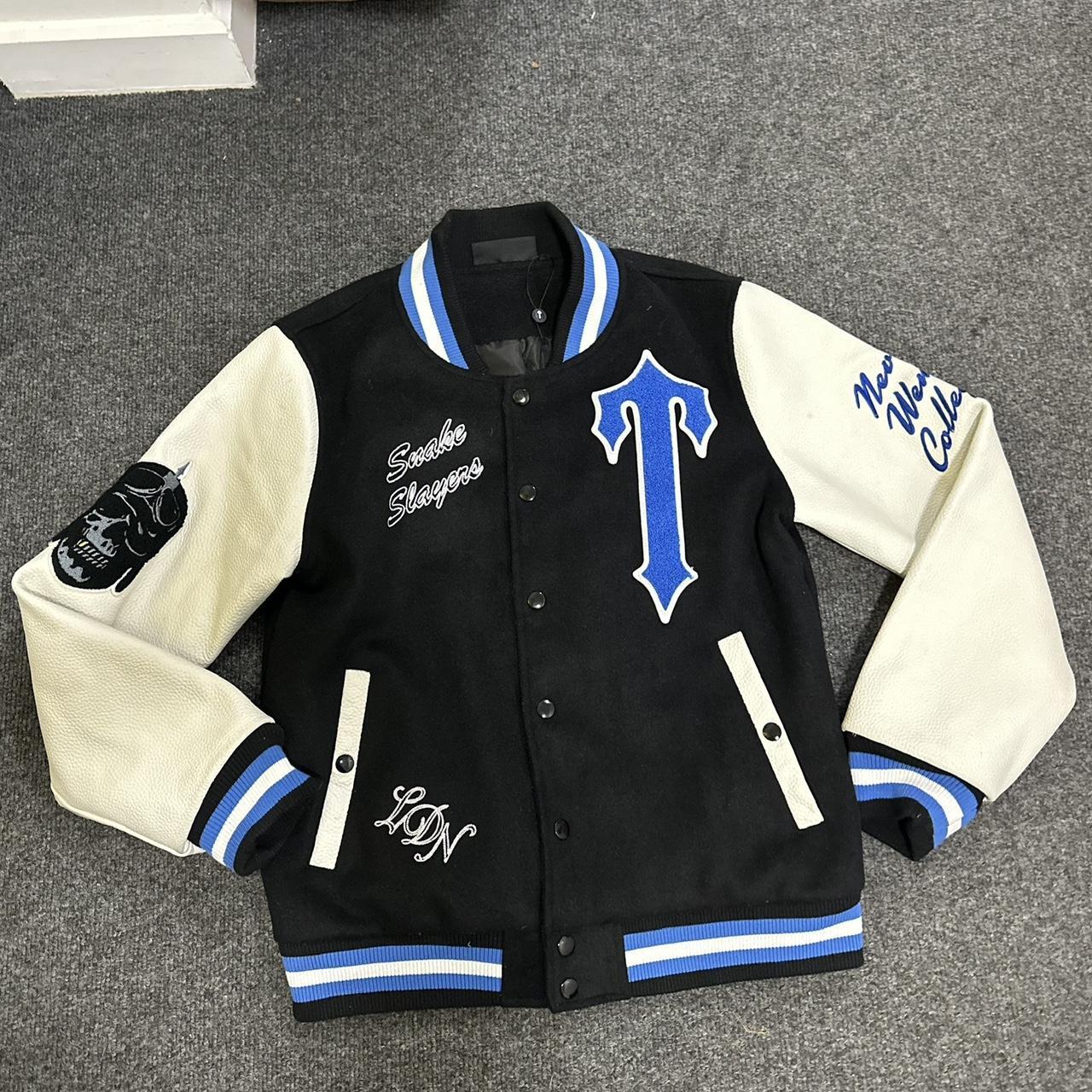 Trapstar Snake Slayers Varsity Jacket Depop