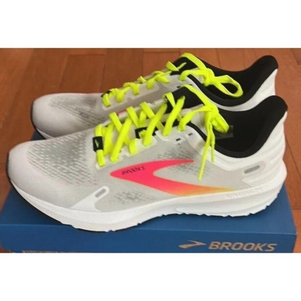 Brooks Launch 9 110386 1D 148 offers Sz 10.5 white/nightlife NIB