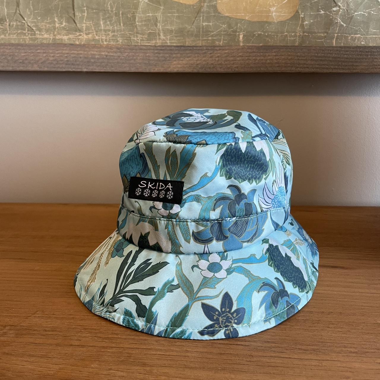 Skida Women's Blue Hat | Depop