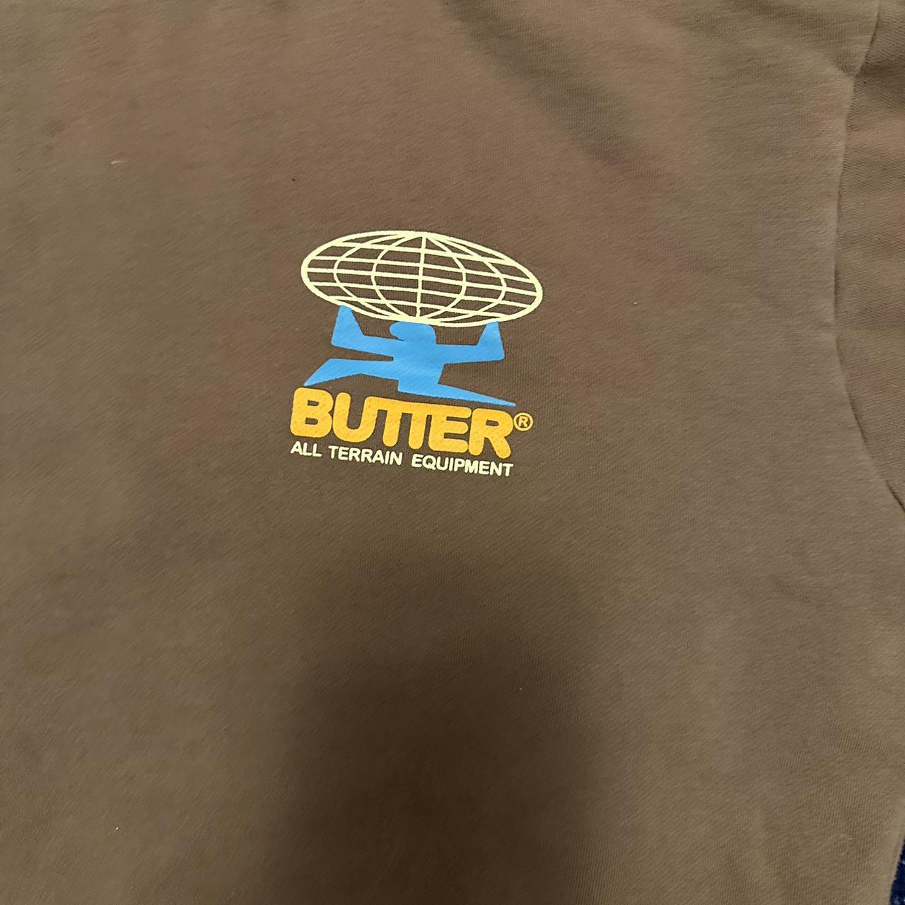 Brown butter hoodie size L. hoodie skate Depop