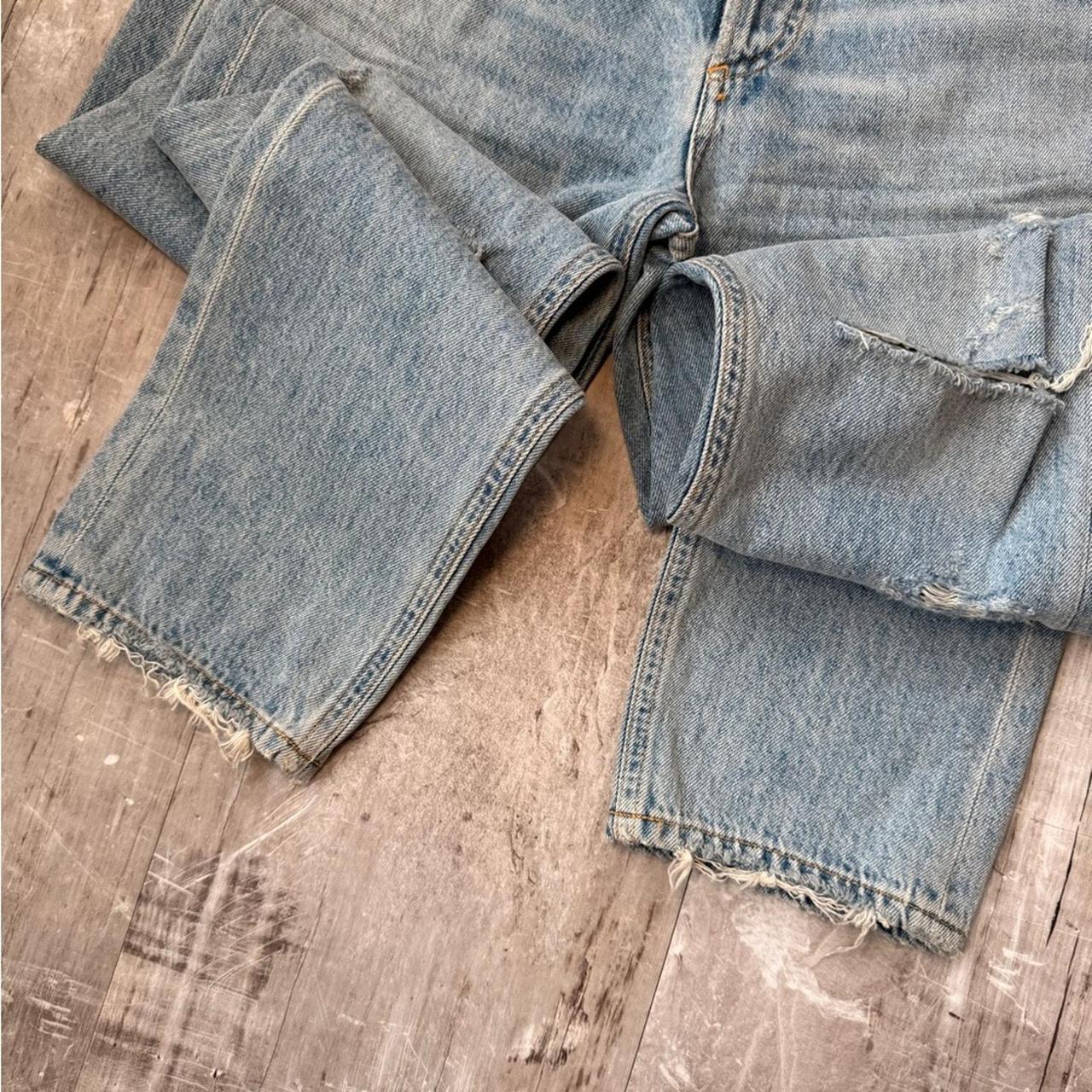 AGOLDE Women's Jeans - Blue/Silver - 28" – Excell… - image 7