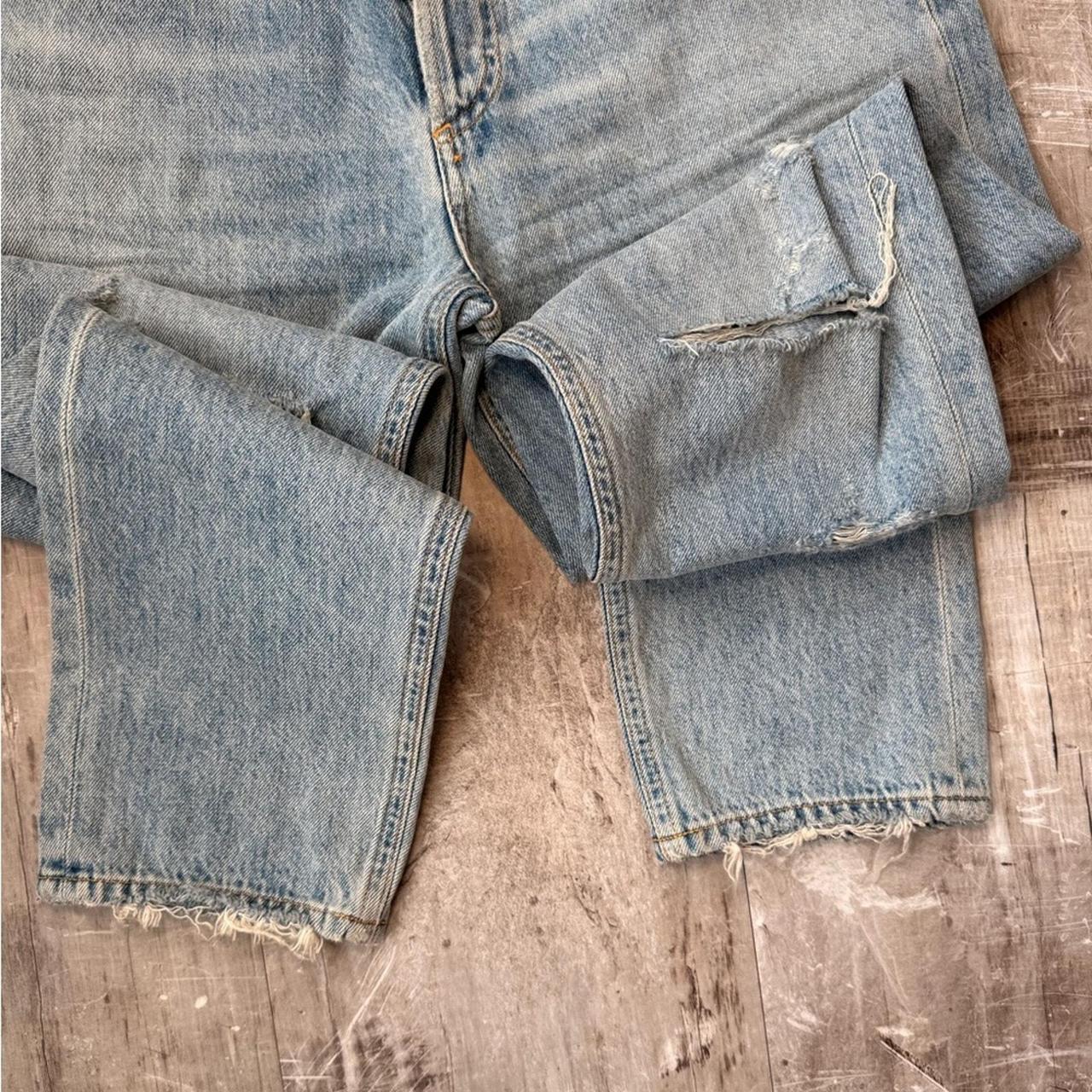 AGOLDE Women's Jeans - Blue/Silver - 28" – Excell… - image 6