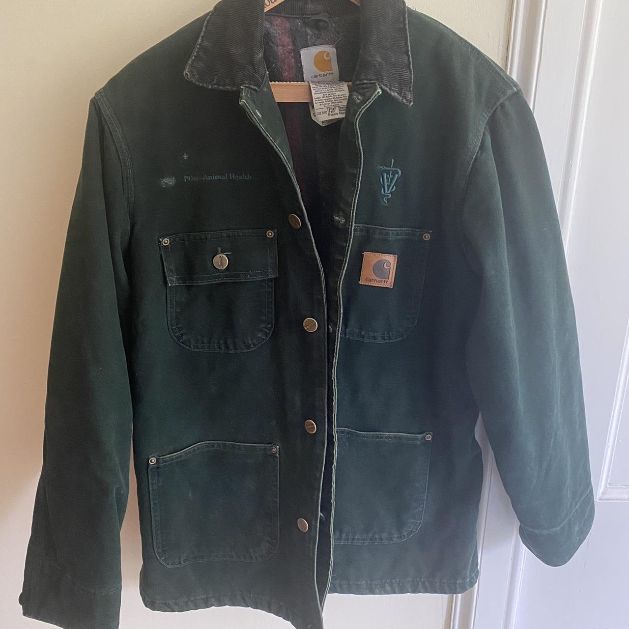 Carhartt ダークグリーン CHORE ジャケット C02 SPC Carhartt ダークグリーン CHORE ジャケット C02 SPC - メルカリ