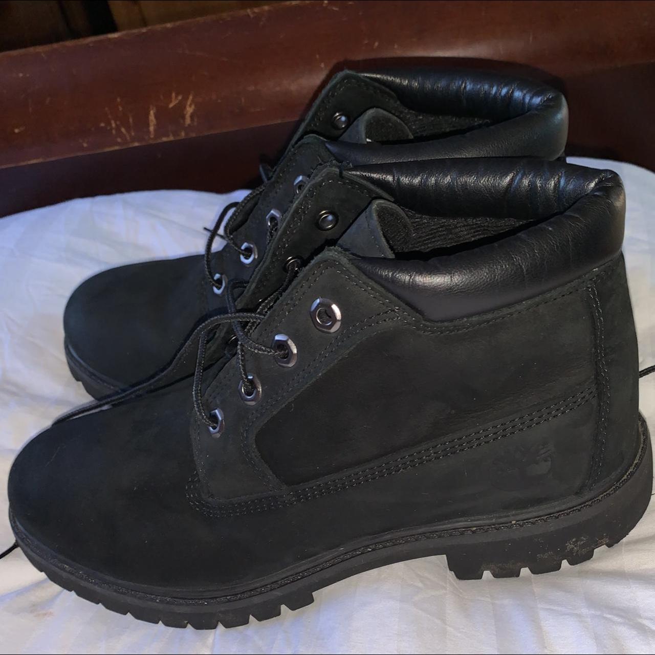 Black Nellie Chukka double Timberlands boots, great... - Depop