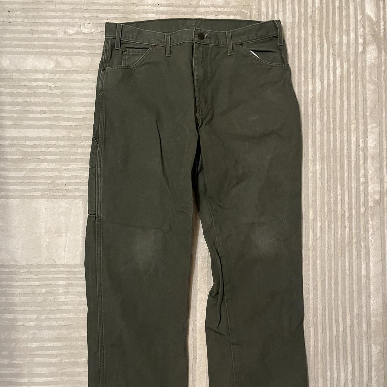 Green dickies pants super dope #skater #pants #workwear - Depop