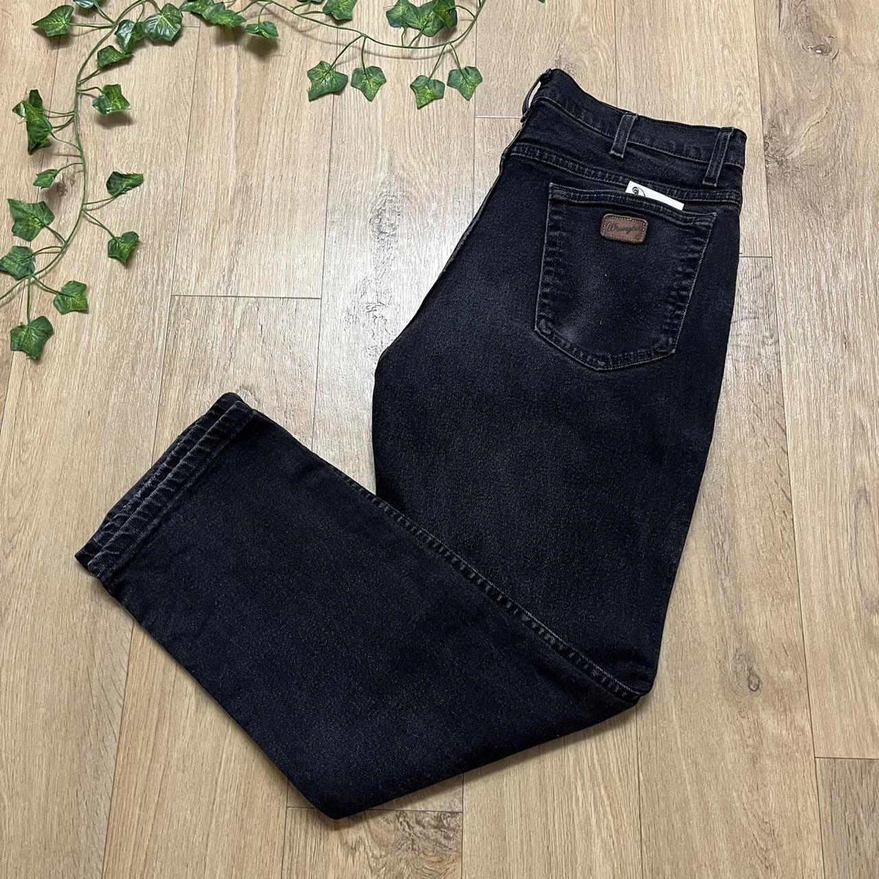 Wrangler TEXAS - Straight leg jeans - faded black/black denim 