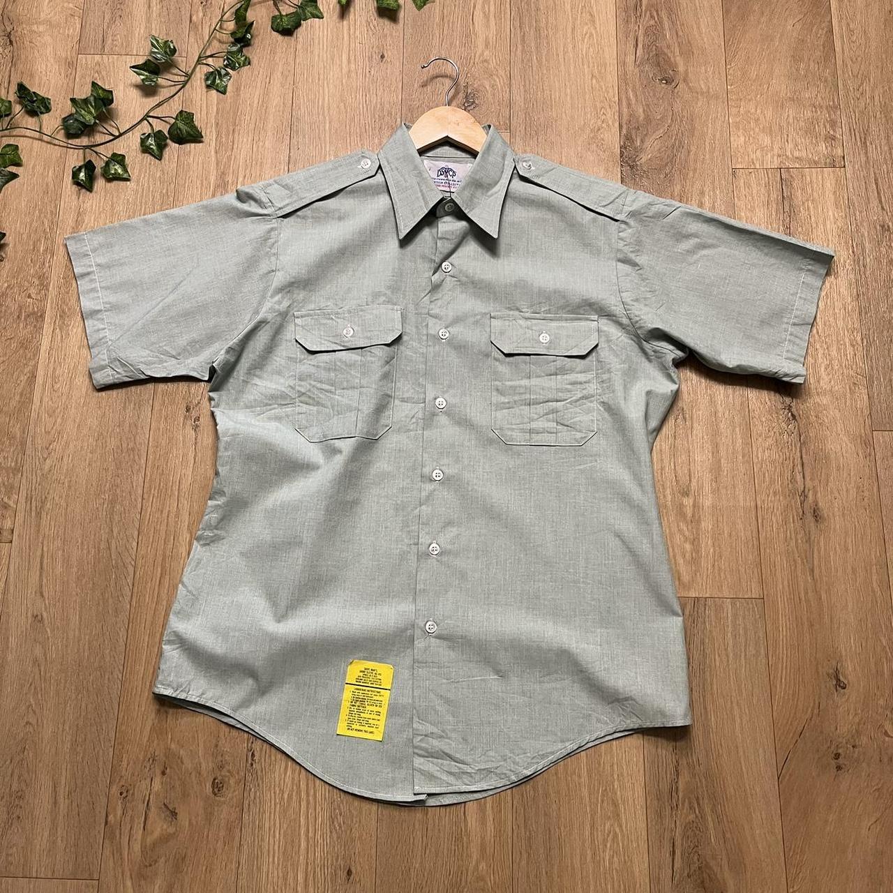US ARMY DRESS SHIRT AG 415 SIZE L / 16" US Army... Depop