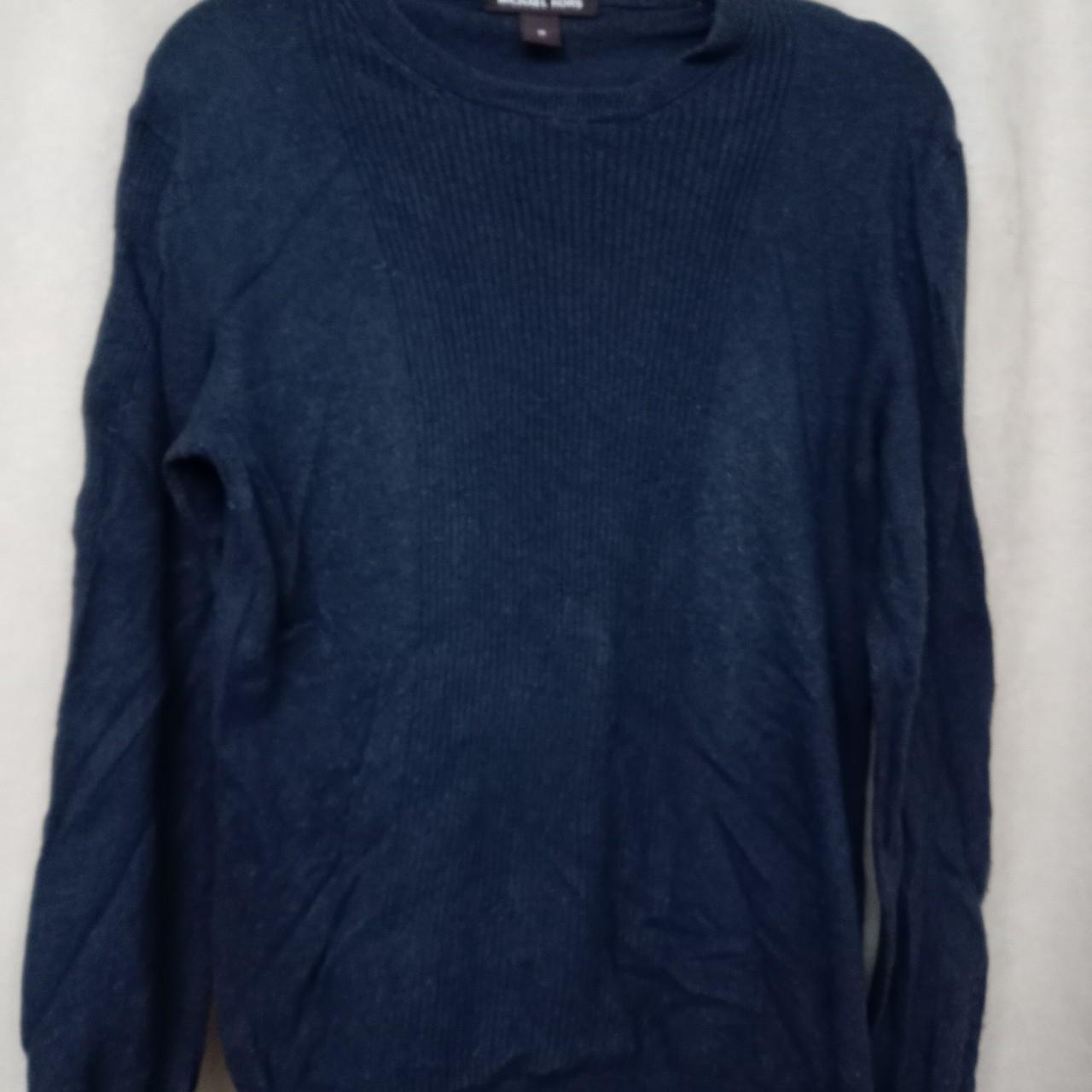 Michael kors sweaters mens navy on sale