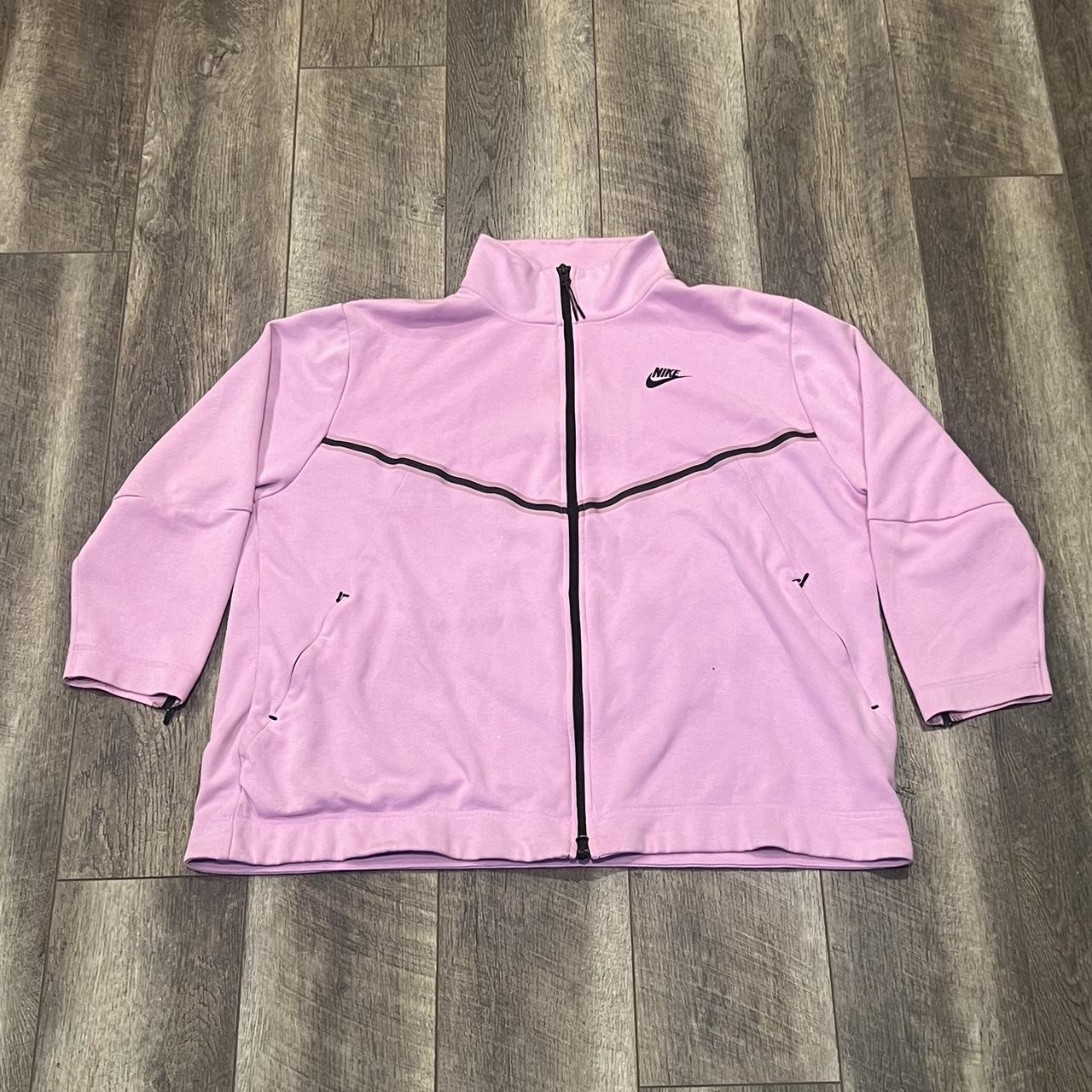 Nike tech pink discount tracksuit