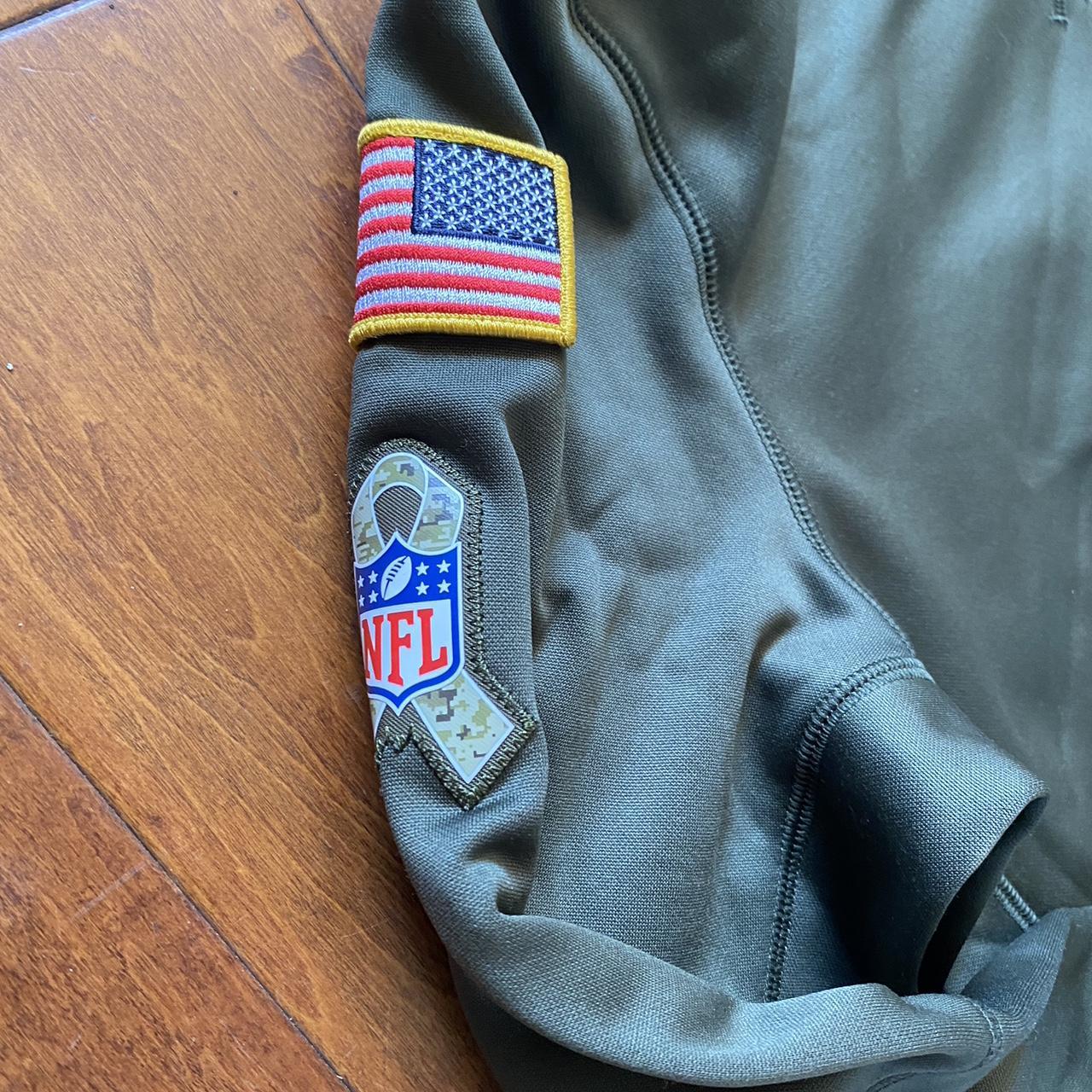 Green Bay Packers Black Salute To Service hoodie - Depop