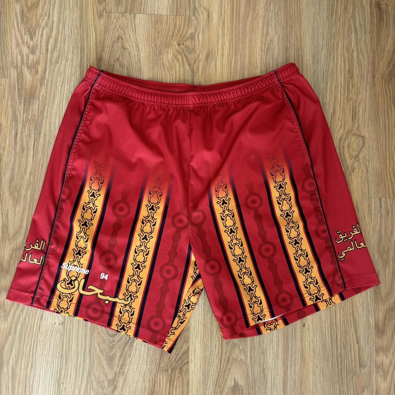 supreme Arabic logo soccer short Sサイズ Supreme Arabic Logo Soccer Short (SS21) - $98