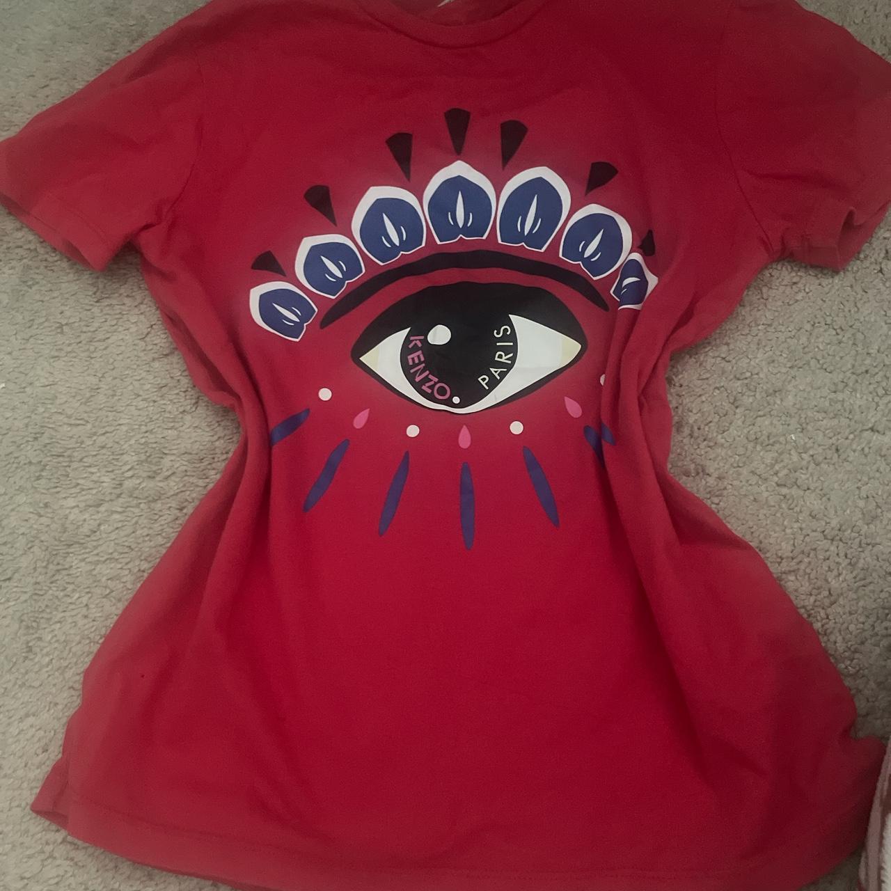 Kenzo eye deals t shirt women's