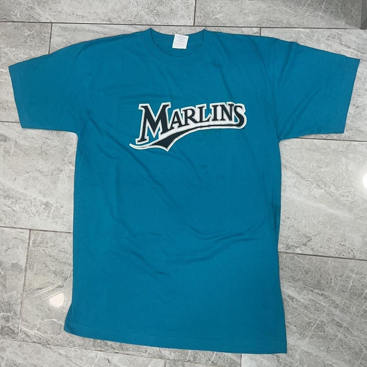 marlins baseball t shirt