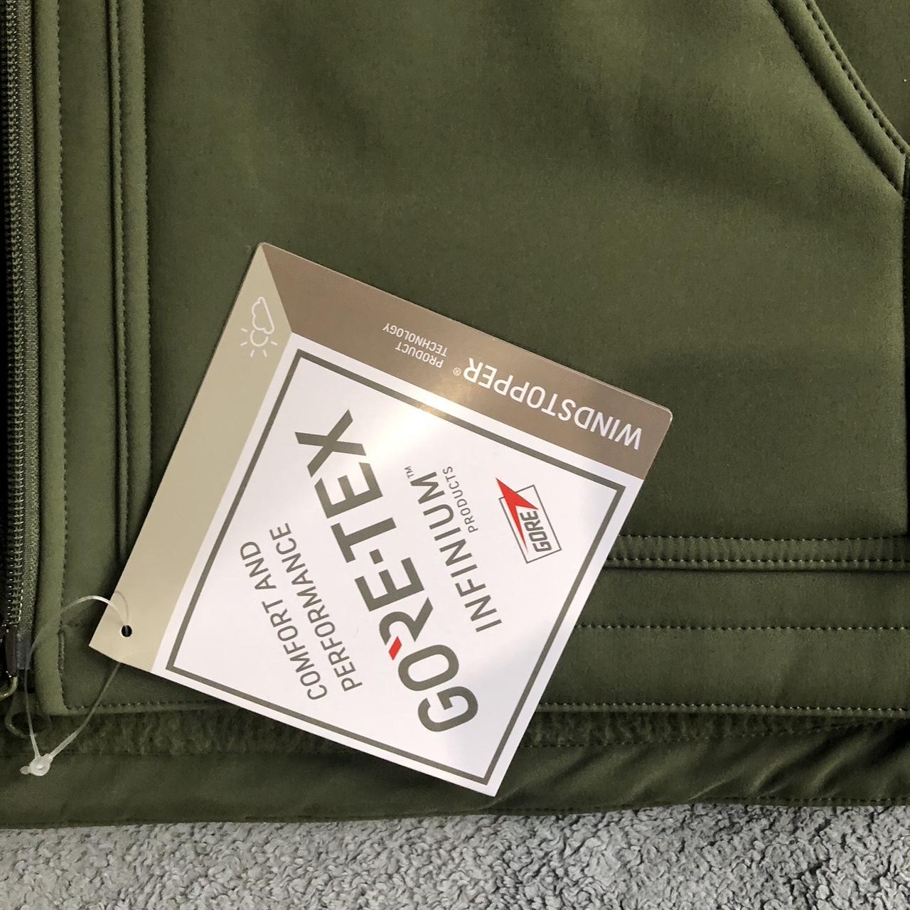 Supreme WINDSTOPPER Work Vest Dark Olive F/w 22 size... - Depop