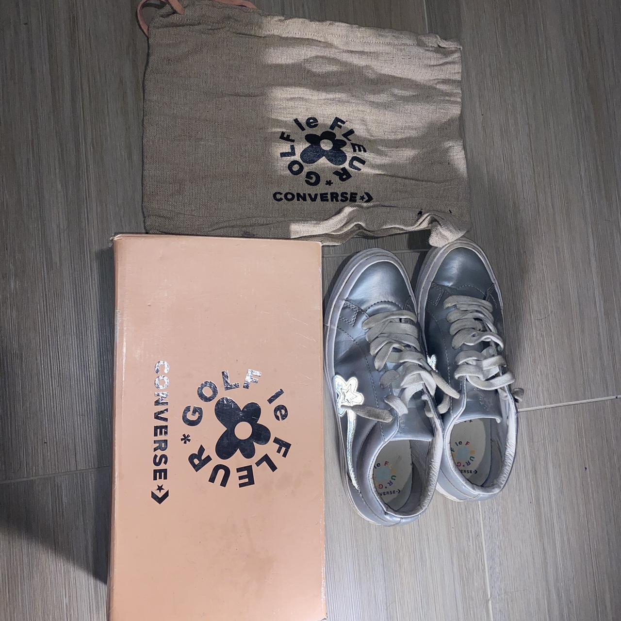 Golf le sales fleur converse silver