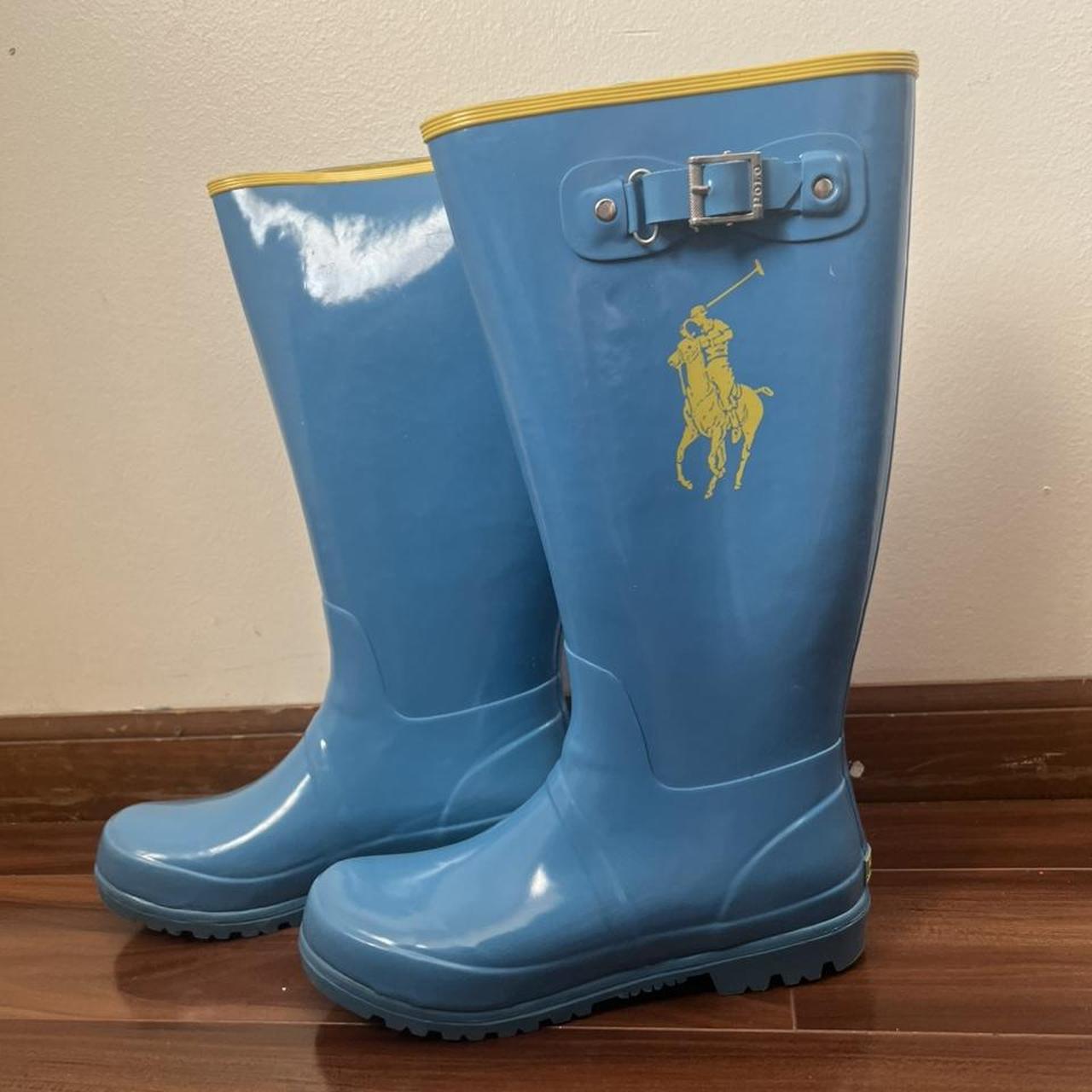 Ralph Lauren Rain boots #spring #vintage #rainboots Depop