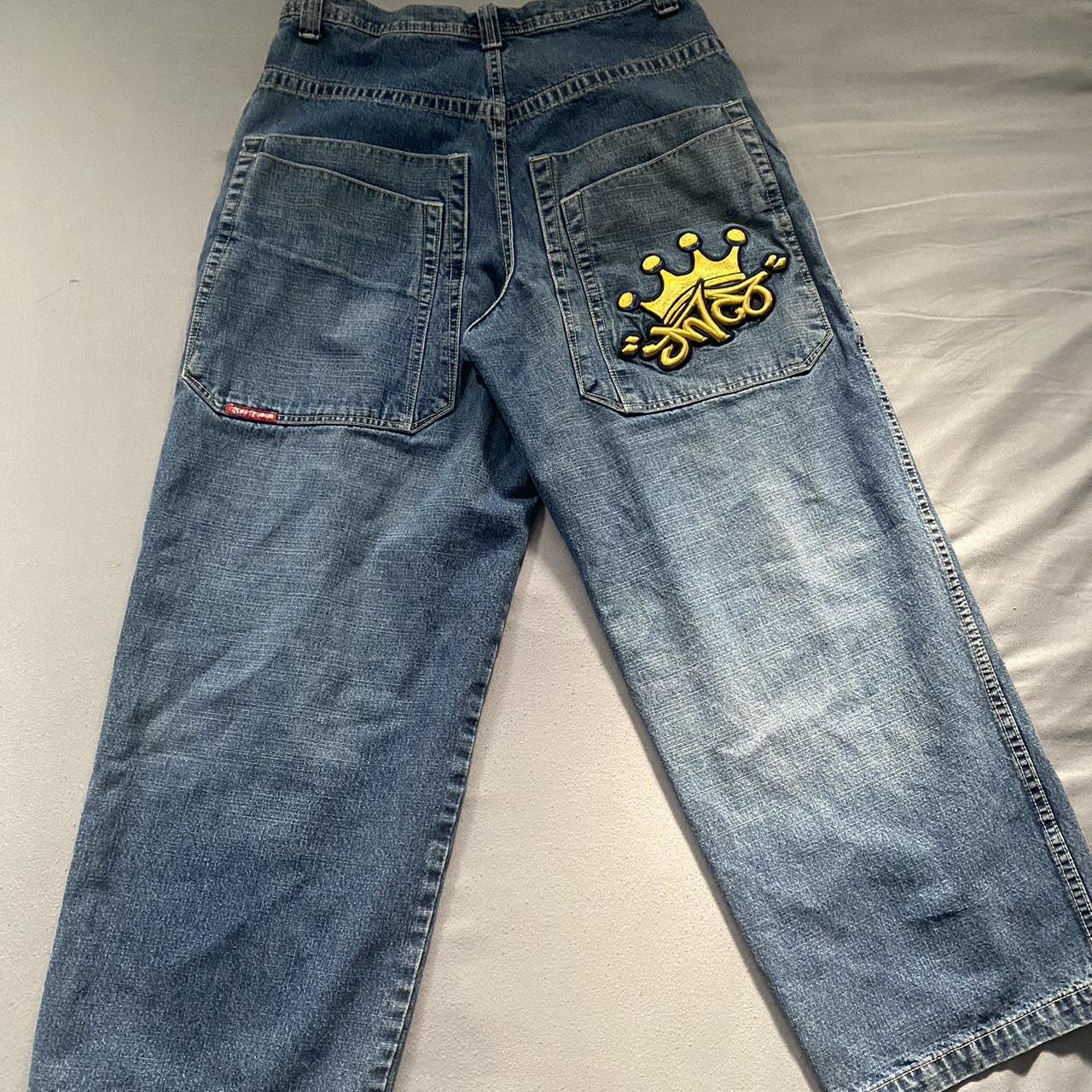 JNCO Rare Yellow Crown Jeans DO NOT BUY you won’t... - Depop