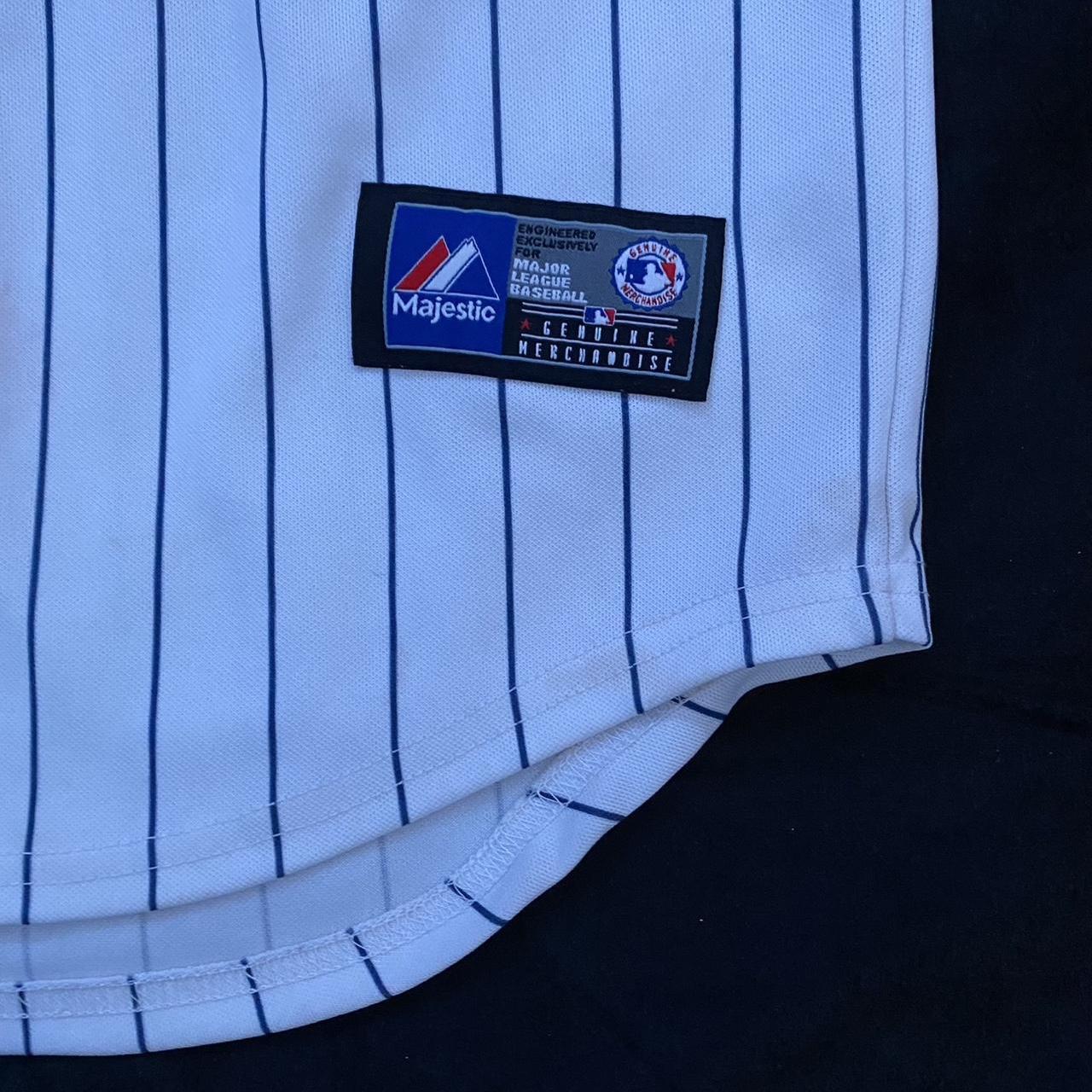 Yankees Derek Jeter button up Jersey US Size M RN - Depop