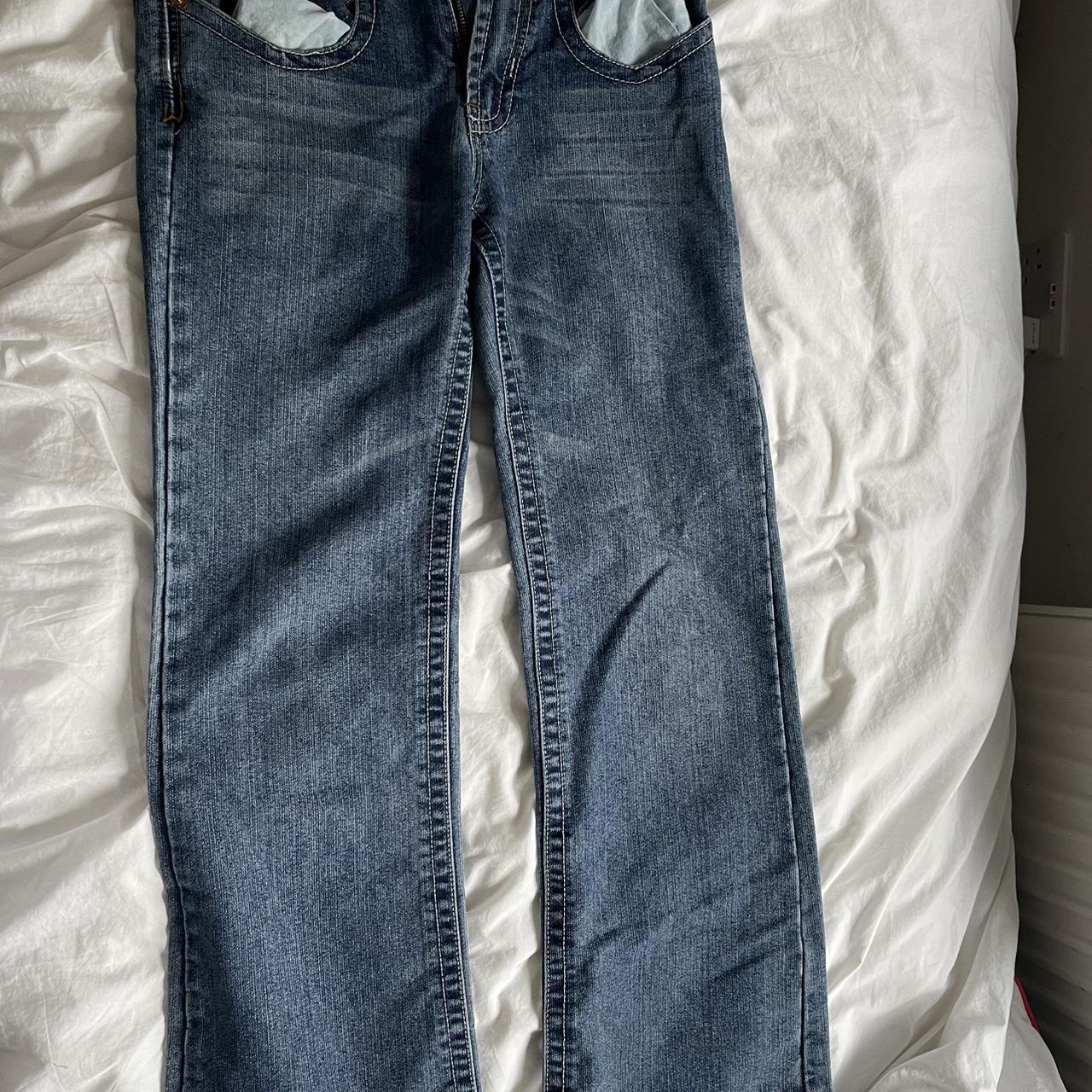 Vintage hollywood the jean people straight leg jeans... - Depop