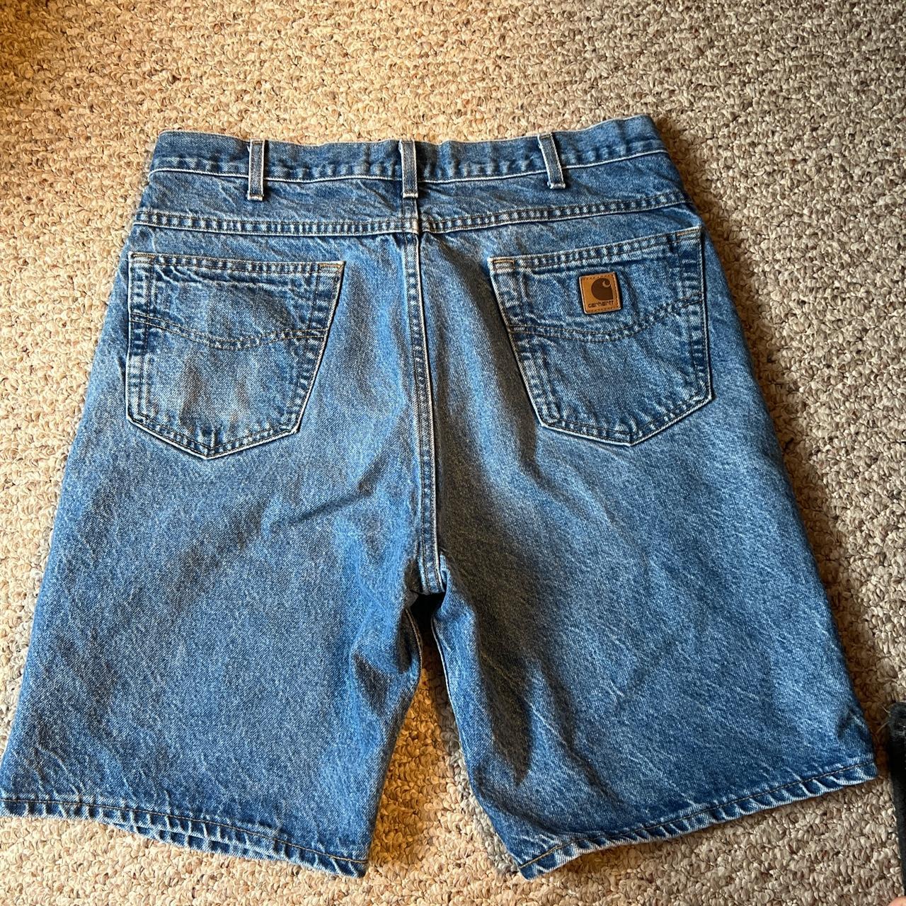 Carhartt Men's Blue Shorts | Depop