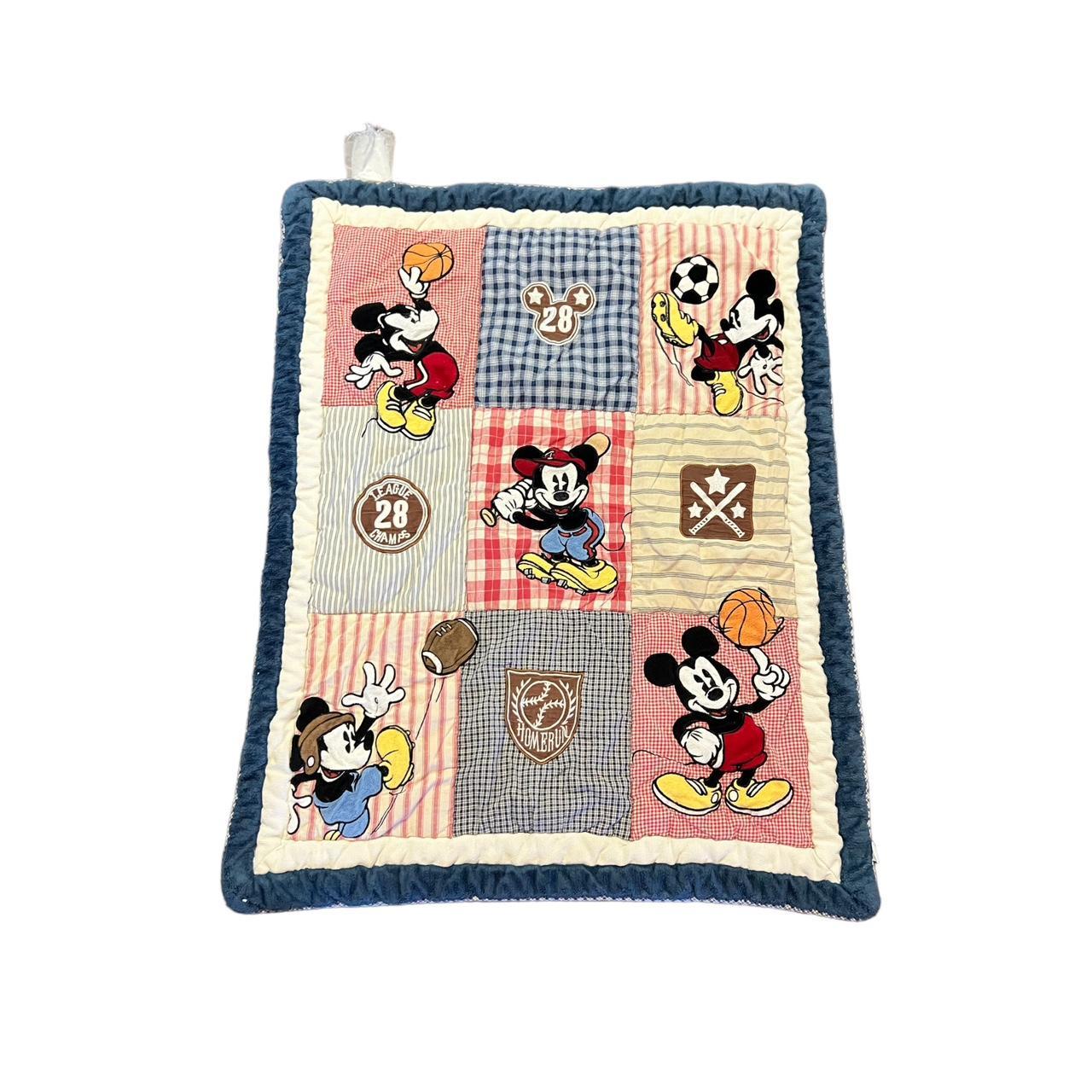 Disney Mickey Mouse Sports Baby Comforter Blanket. Depop