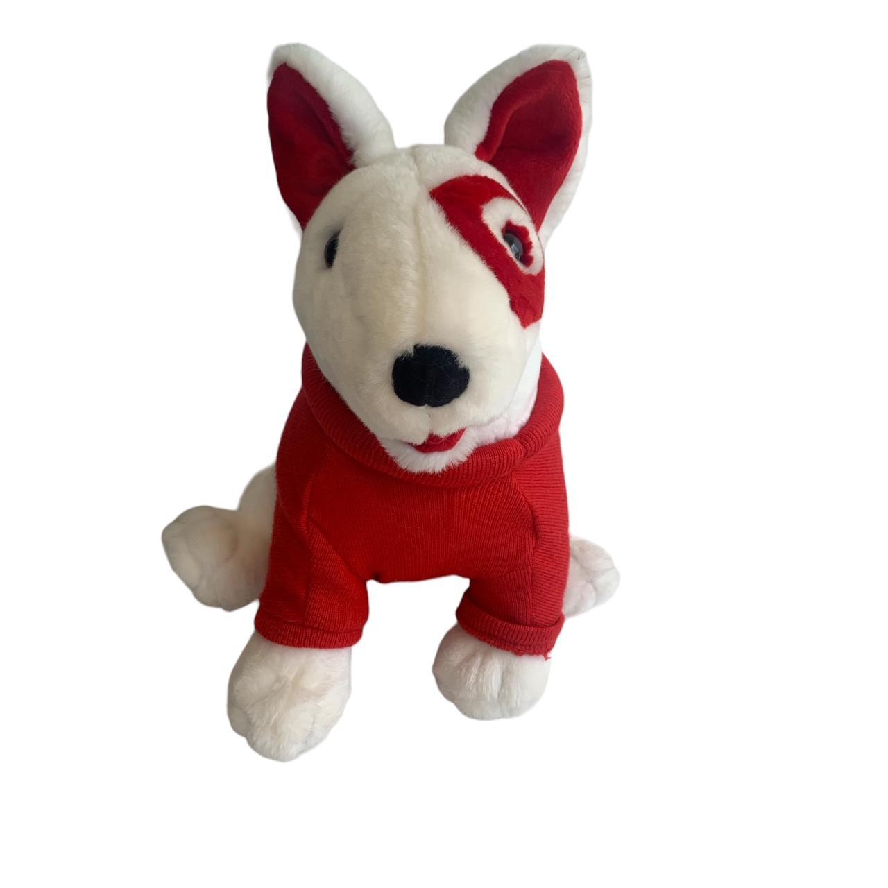 Cheapest Target bullseye dog plush