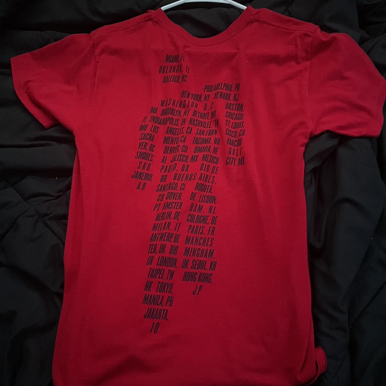 red billie eilish where do we go tour 2020 shirt - Depop