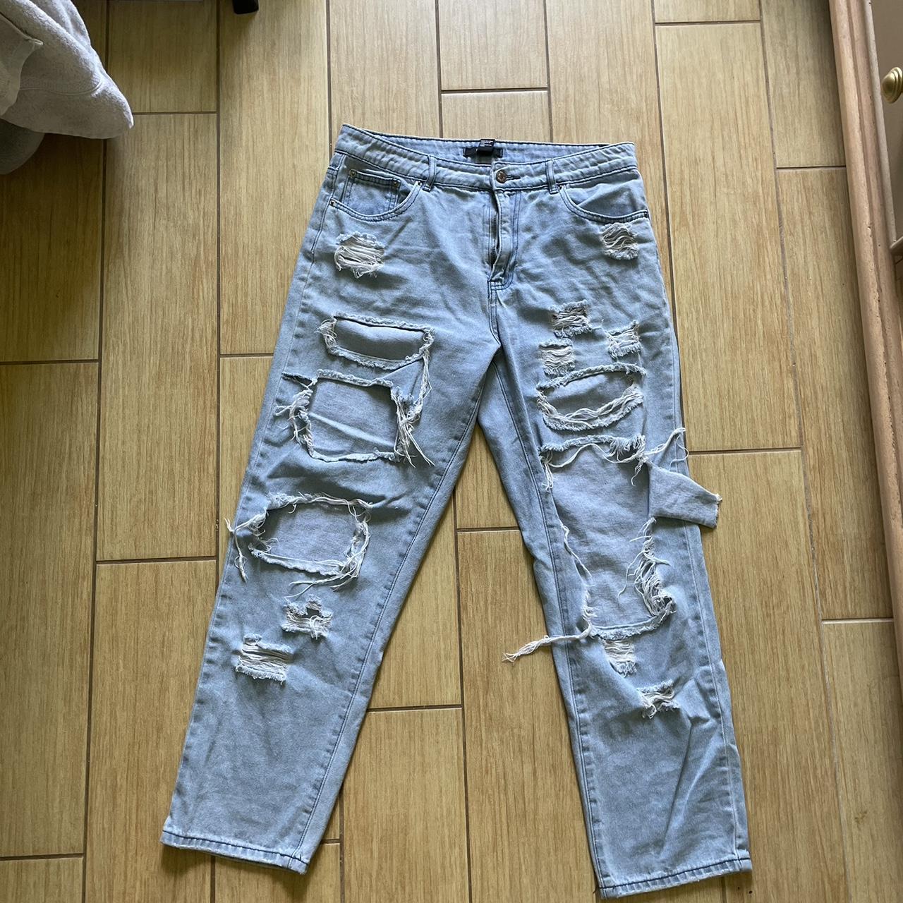 Baggy Jeans Forever 21 Ladies Jeans Forever 21 All Over Patch