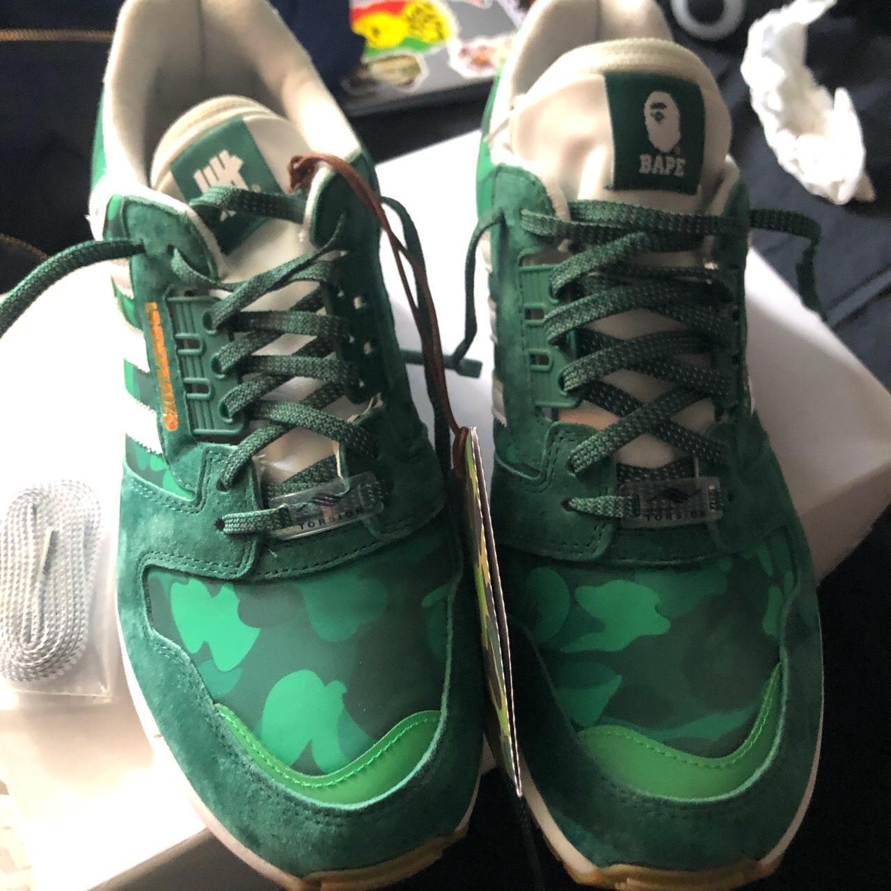 Adidas x a Bathing Ape x Undefeated ZX 8000 | Depop