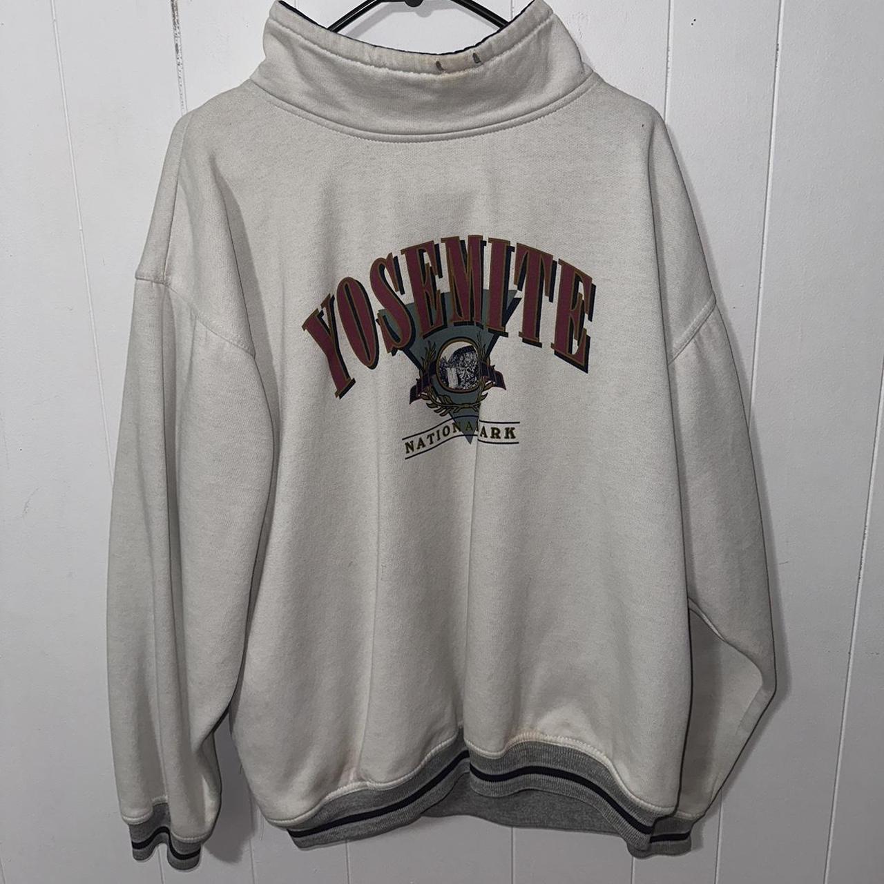 VINTAGE Yosemite national park crew neck with Depop