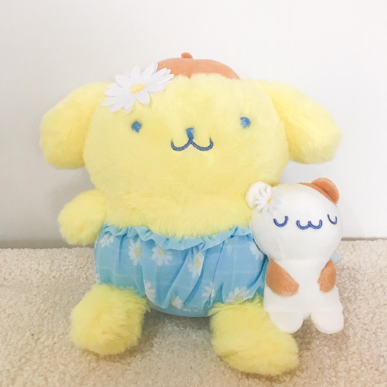 Kawaii Sanrio Pompompurin Plushie Wear Cute Pants... - Depop