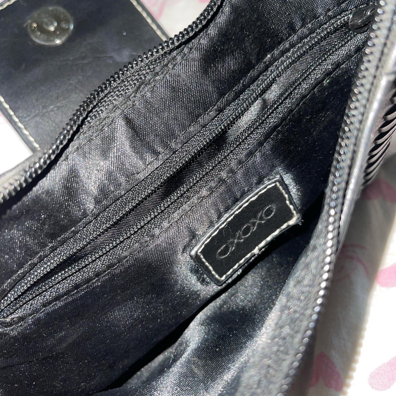 Black shoulder leather bag. Brand is 💗XOXO . Has a... - Depop