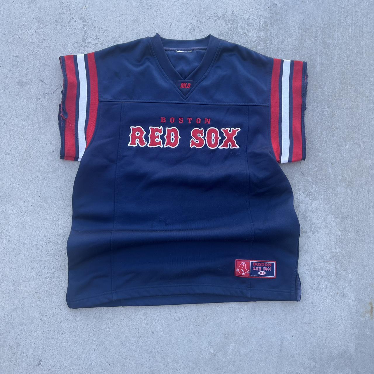 Vintage Boston Red Sox Majestic Baseball Jersey Item - Depop